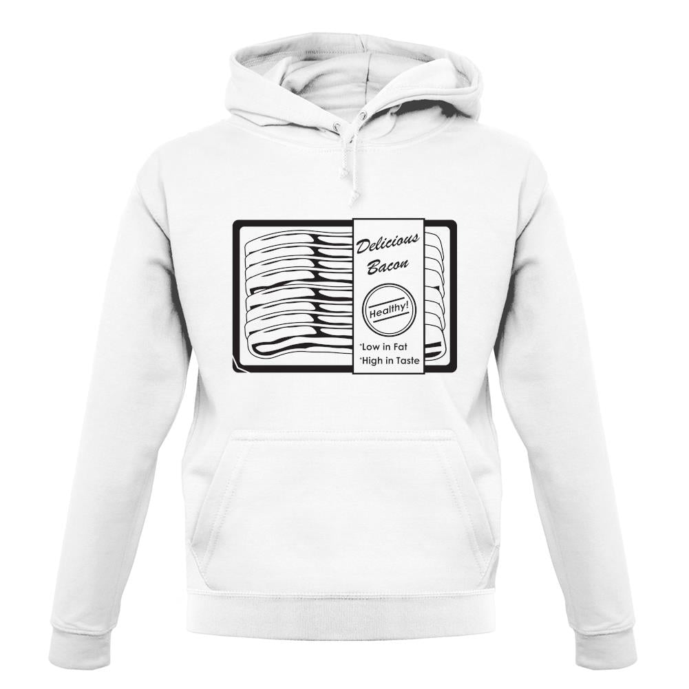 Delicious Bacon, Low In Fat - High In Taste unisex hoodie Delicious Bacon, Low In Fat - High In Taste unisex hoodie