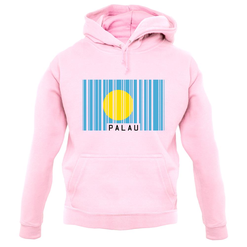 Palau Barcode Style Flag unisex hoodie Palau Barcode Style Flag unisex hoodie