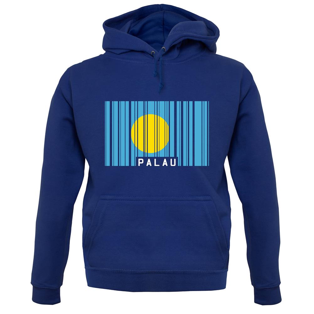 Palau Barcode Style Flag unisex hoodie Palau Barcode Style Flag unisex hoodie