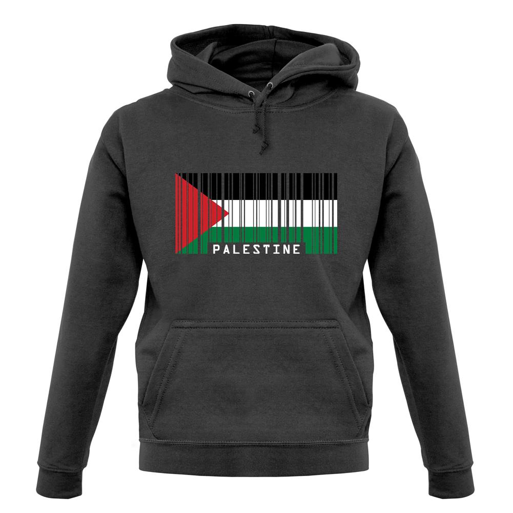 Palestine Barcode Style Flag unisex hoodie Palestine Barcode Style Flag unisex hoodie
