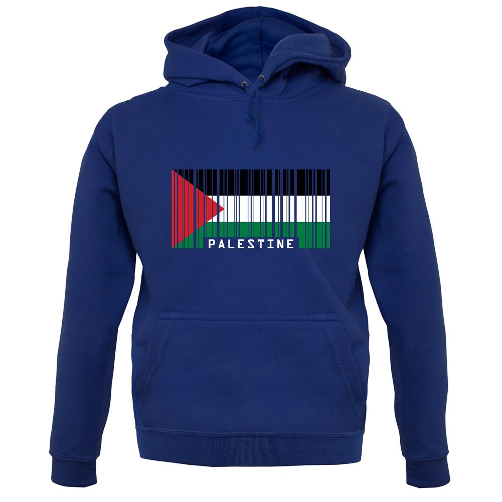 Palestine Barcode Style Flag unisex hoodie Palestine Barcode Style Flag unisex hoodie