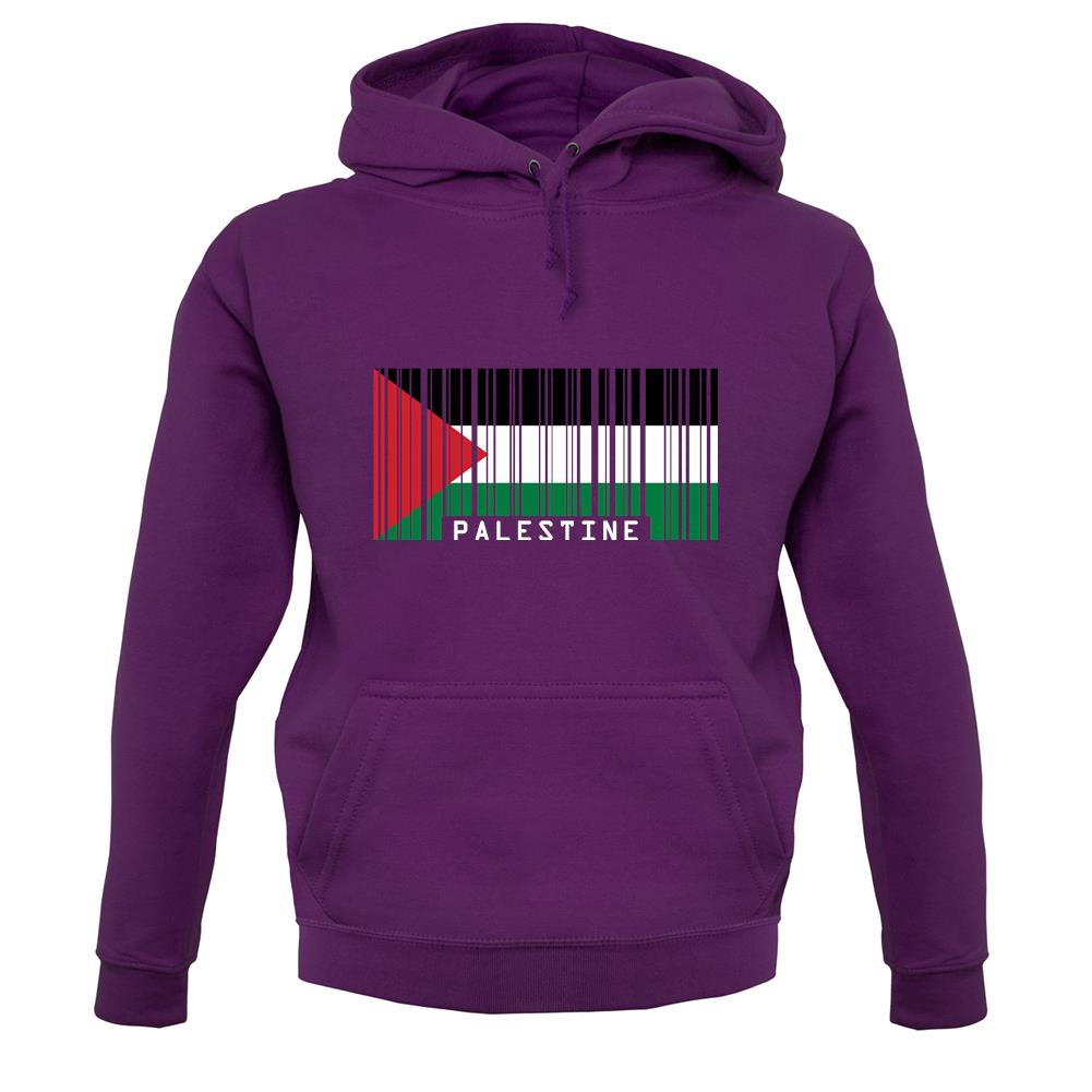 Palestine Barcode Style Flag unisex hoodie Palestine Barcode Style Flag unisex hoodie