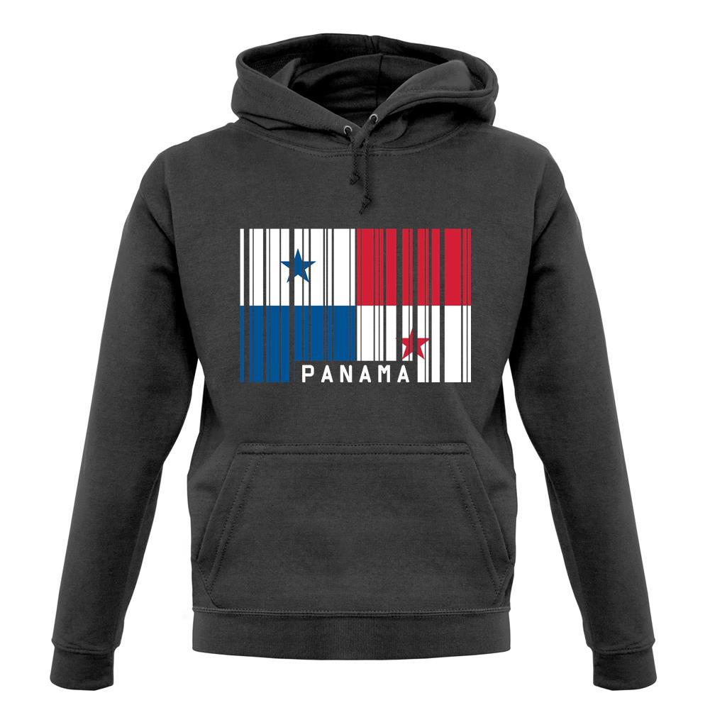 Panama Barcode Style Flag unisex hoodie Panama Barcode Style Flag unisex hoodie