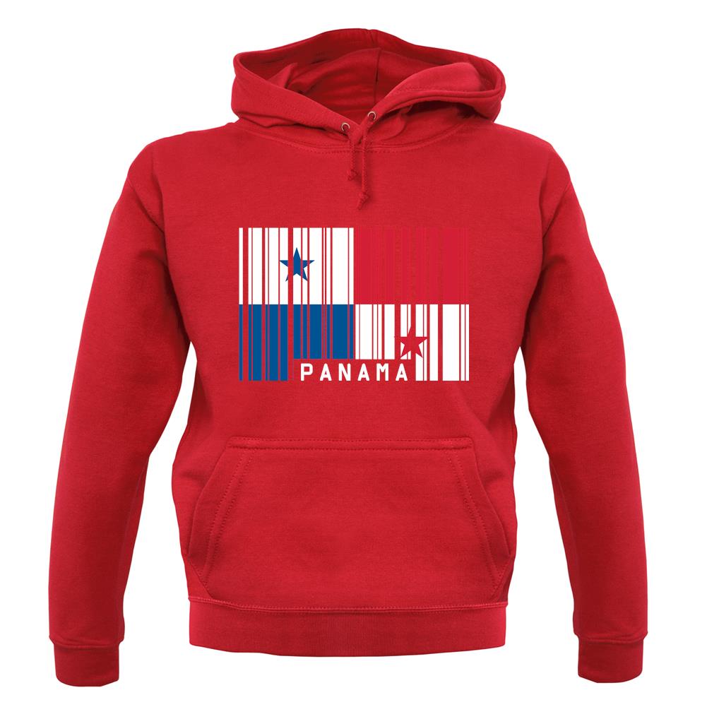 Panama Barcode Style Flag unisex hoodie Panama Barcode Style Flag unisex hoodie