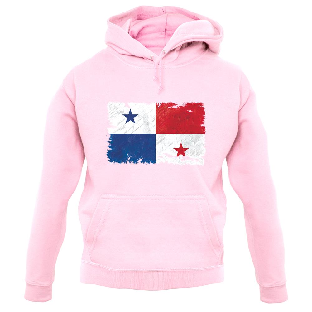 Panama Grunge Style Flag unisex hoodie Panama Grunge Style Flag unisex hoodie
