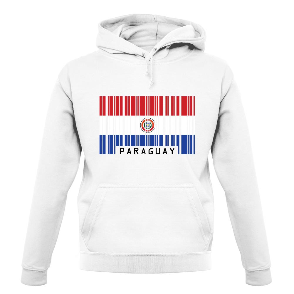 Paraguay Barcode Style Flag unisex hoodie Paraguay Barcode Style Flag unisex hoodie