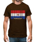 Paraguay Barcode Style Flag Mens T-Shirt Paraguay Barcode Style Flag Mens T-Shirt