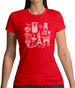 City Of Paris Womens T-Shirt City Of Paris Womens T-Shirt