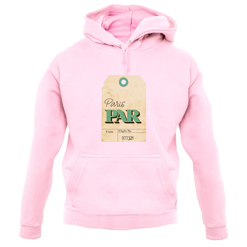 Paris Travel Tag unisex hoodie Paris Travel Tag unisex hoodie