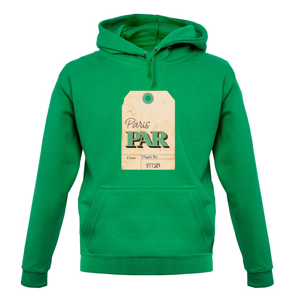 Paris Travel Tag unisex hoodie Paris Travel Tag unisex hoodie