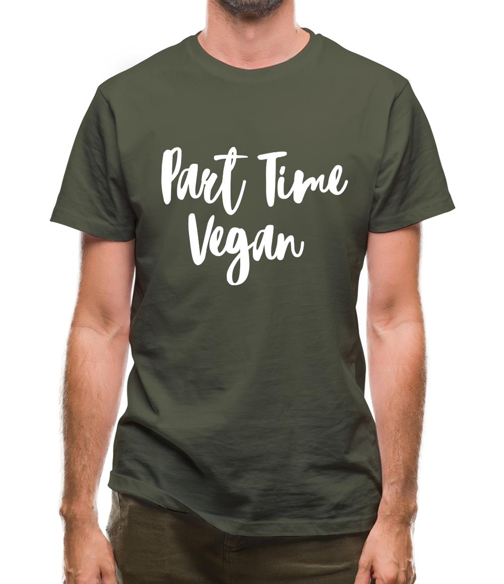 Part Time Vegan Mens T-Shirt Part Time Vegan Mens T-Shirt