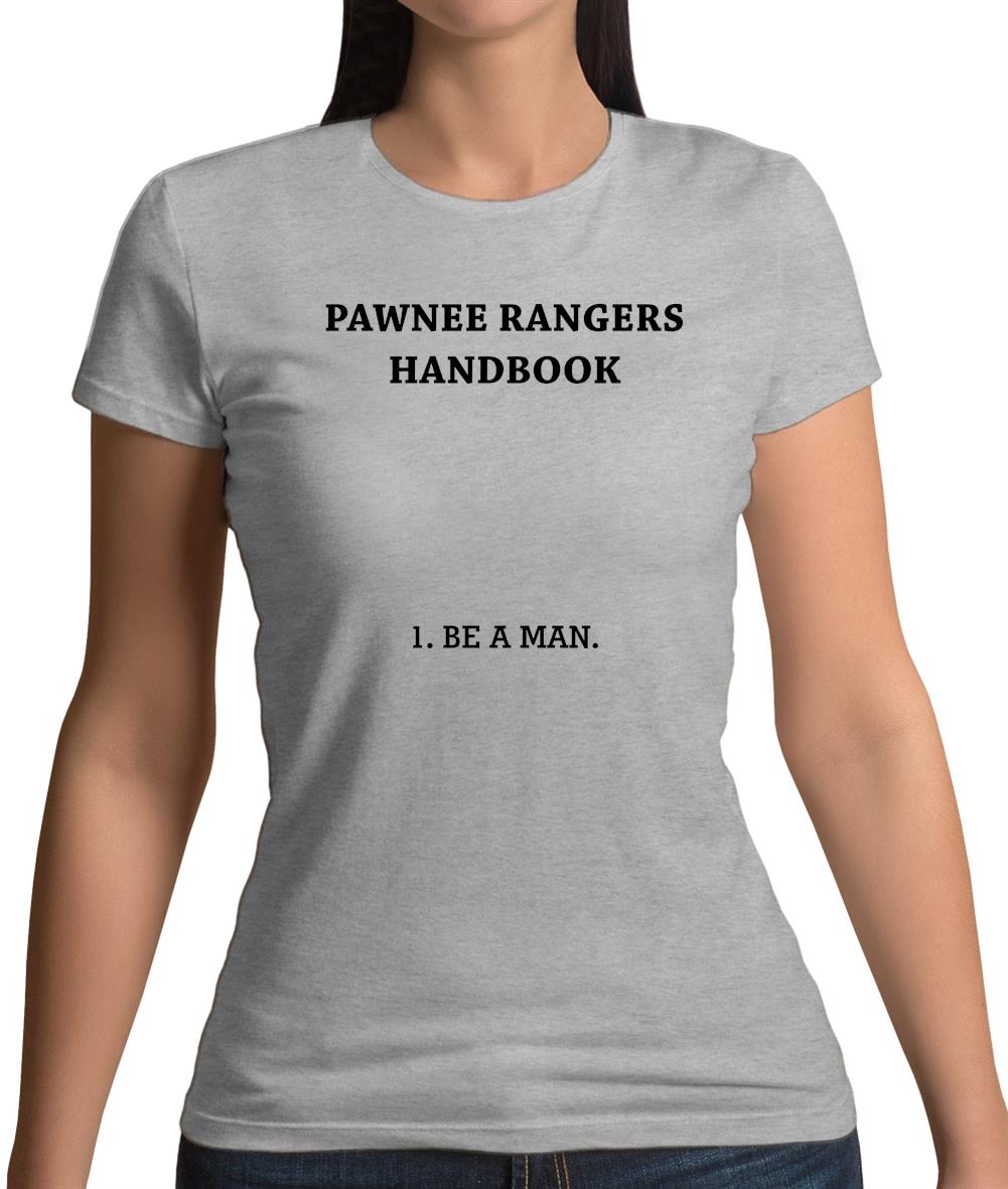 Pawnee Rangers Handbook Womens T-Shirt Pawnee Rangers Handbook Womens T-Shirt