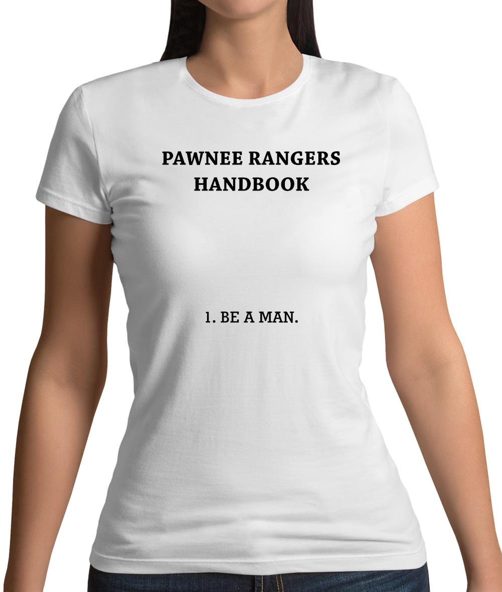 Pawnee Rangers Handbook Womens T-Shirt Pawnee Rangers Handbook Womens T-Shirt