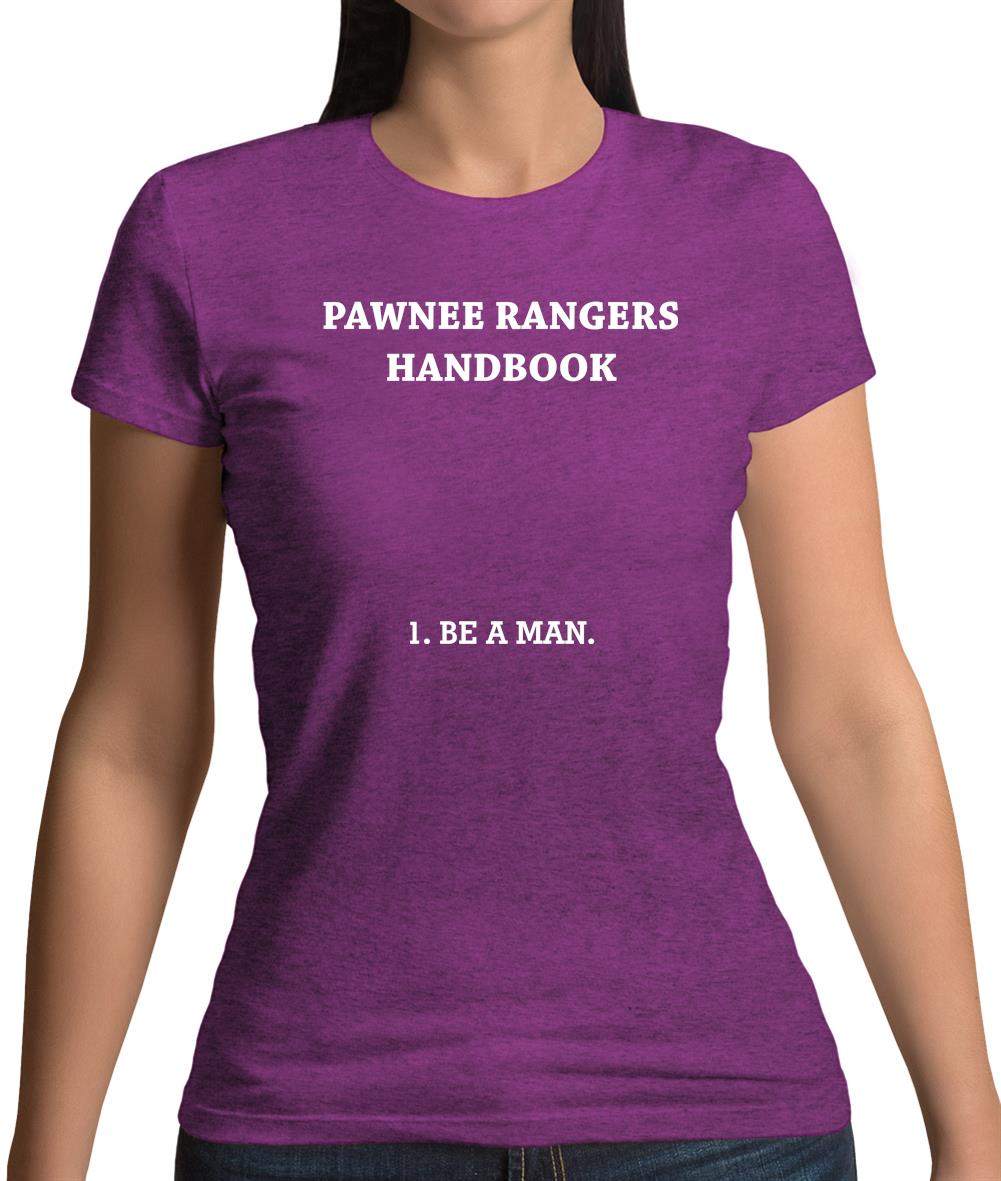 Pawnee Rangers Handbook Womens T-Shirt Pawnee Rangers Handbook Womens T-Shirt