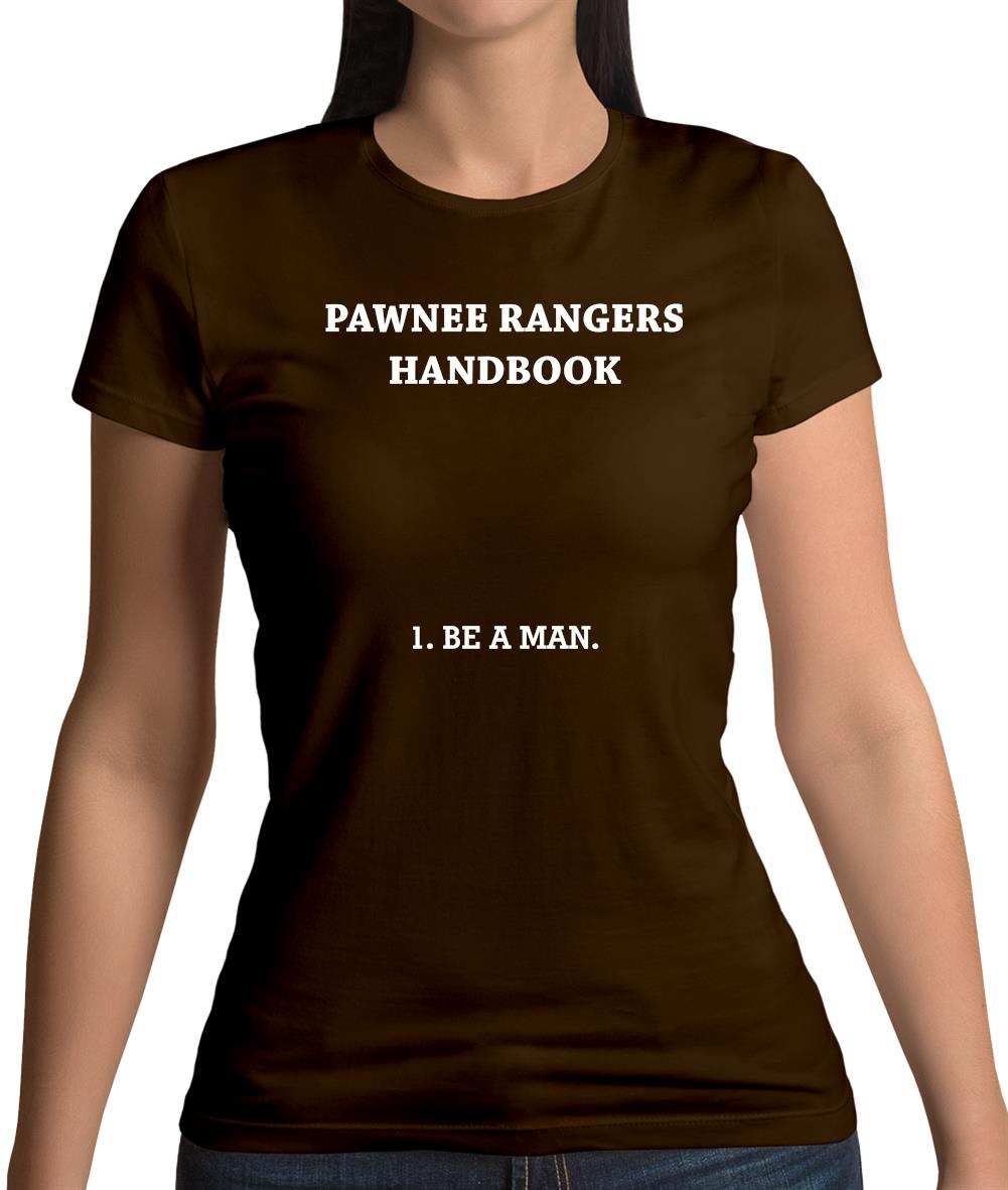 Pawnee Rangers Handbook Womens T-Shirt Pawnee Rangers Handbook Womens T-Shirt