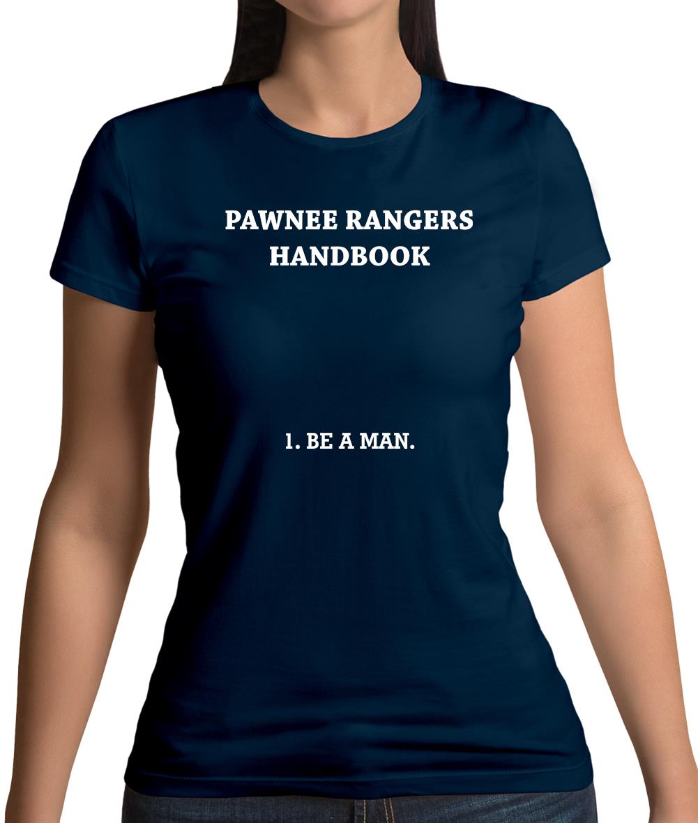 Pawnee Rangers Handbook Womens T-Shirt Pawnee Rangers Handbook Womens T-Shirt