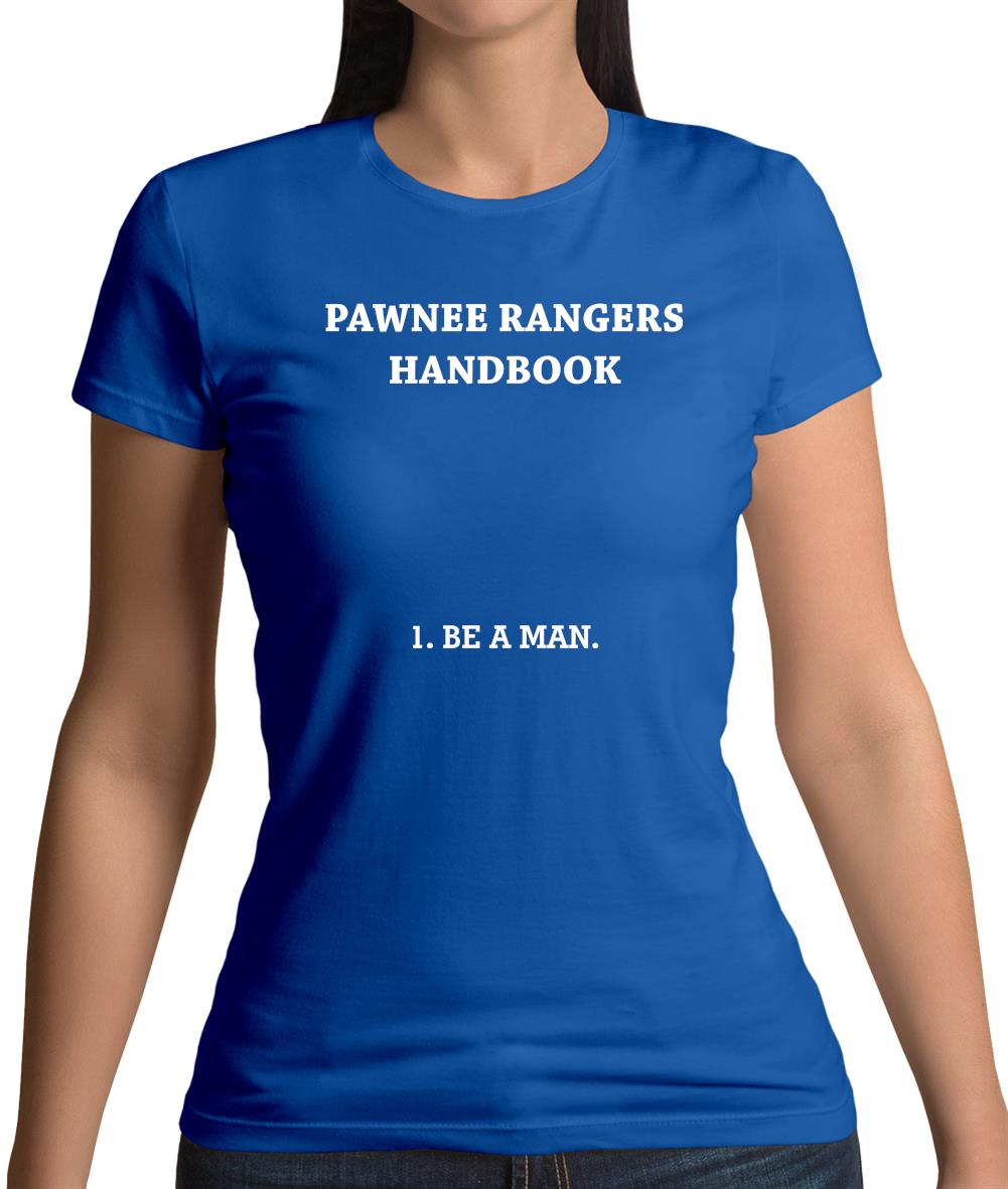 Pawnee Rangers Handbook Womens T-Shirt Pawnee Rangers Handbook Womens T-Shirt