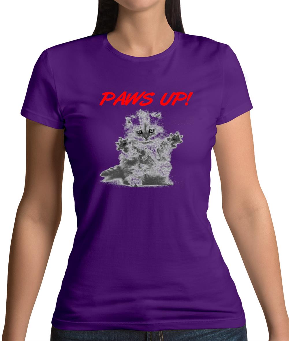 Paws Up Womens T-Shirt Paws Up Womens T-Shirt