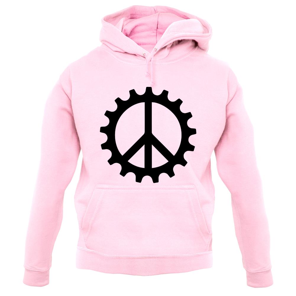 Peace Cog unisex hoodie Peace Cog unisex hoodie