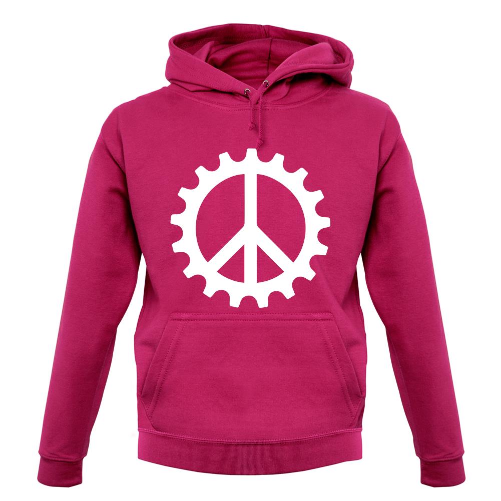 Peace Cog unisex hoodie Peace Cog unisex hoodie