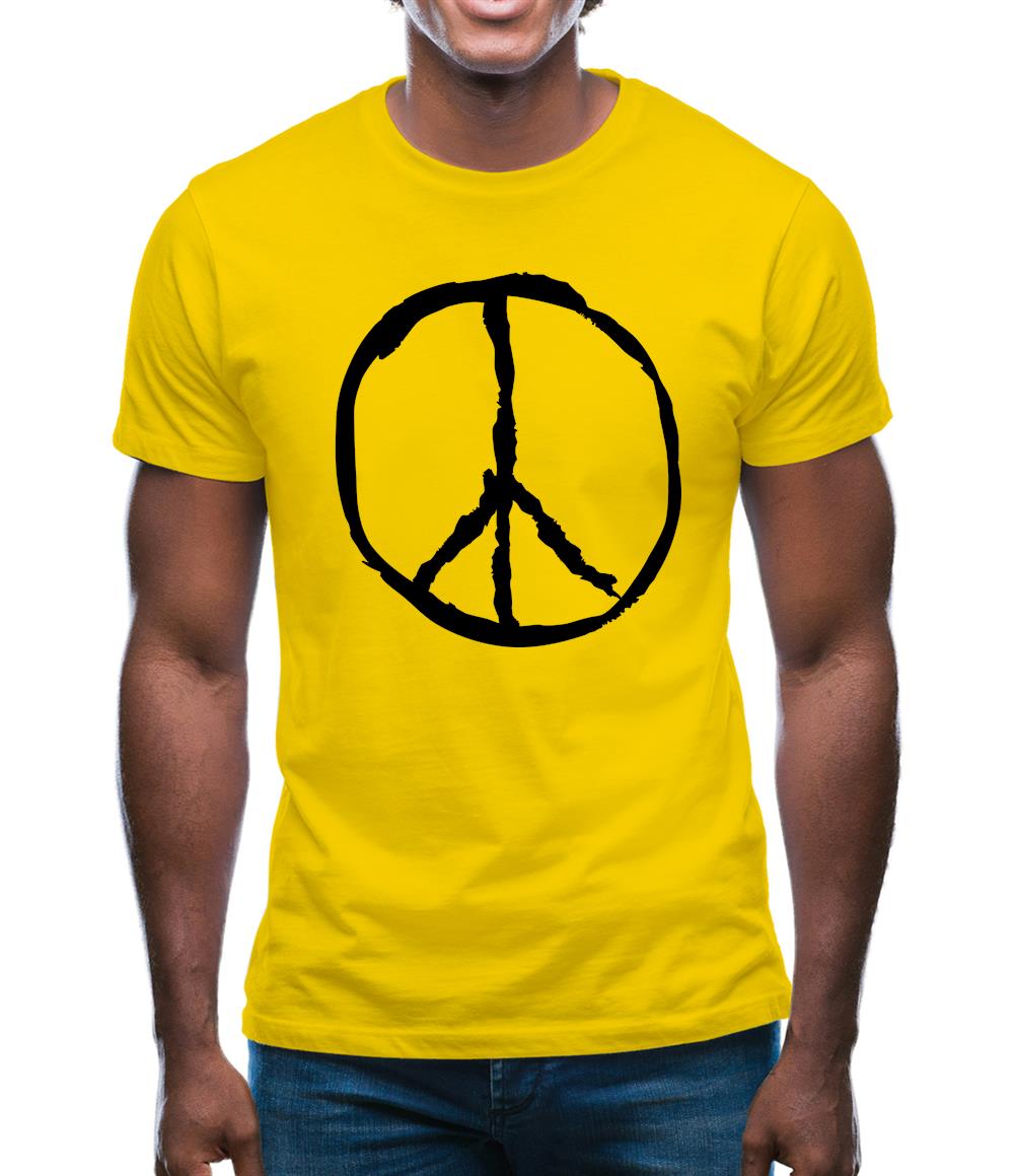 Peace Sign Mens T-Shirt Peace Sign Mens T-Shirt