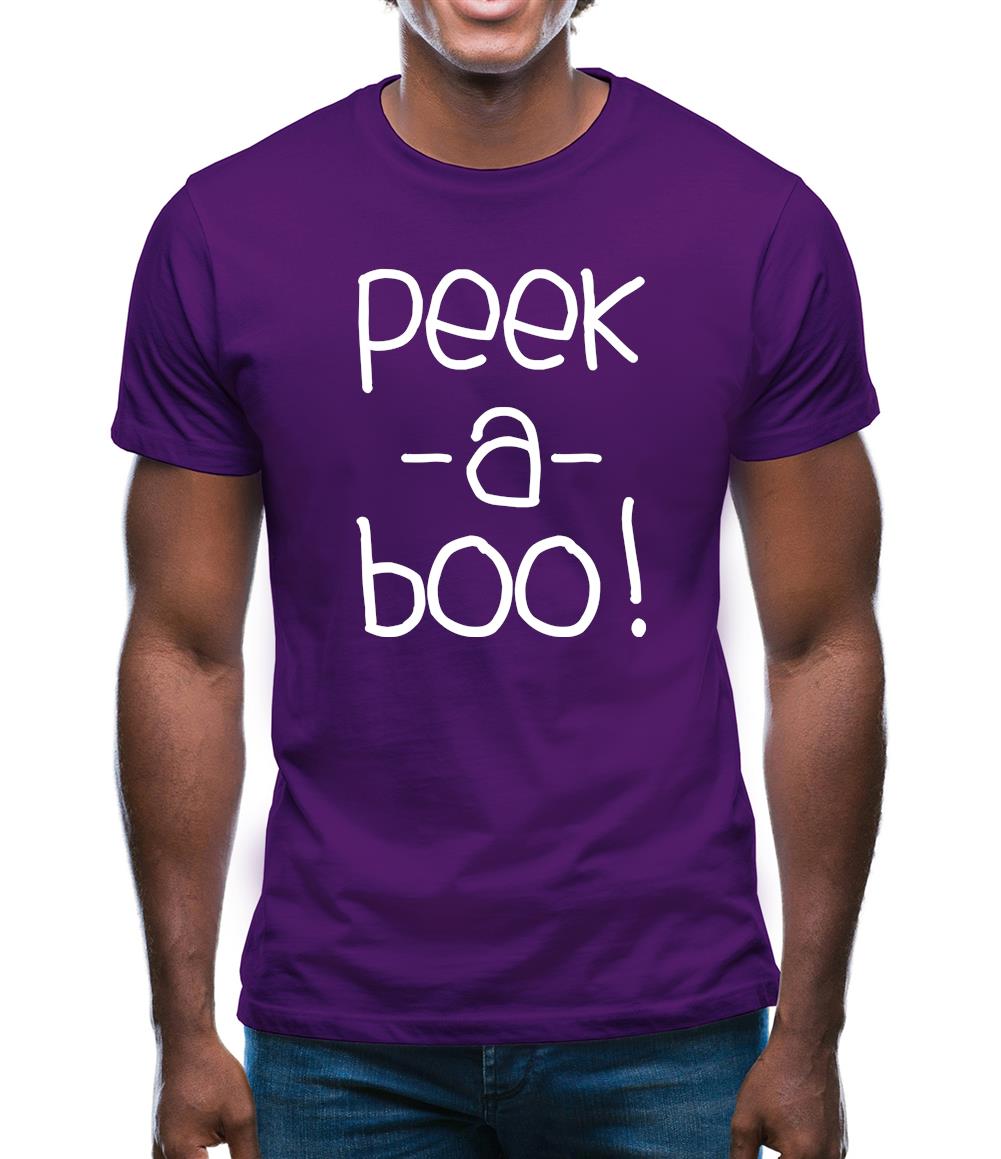 Peek A Boo Mens T-Shirt Peek A Boo Mens T-Shirt