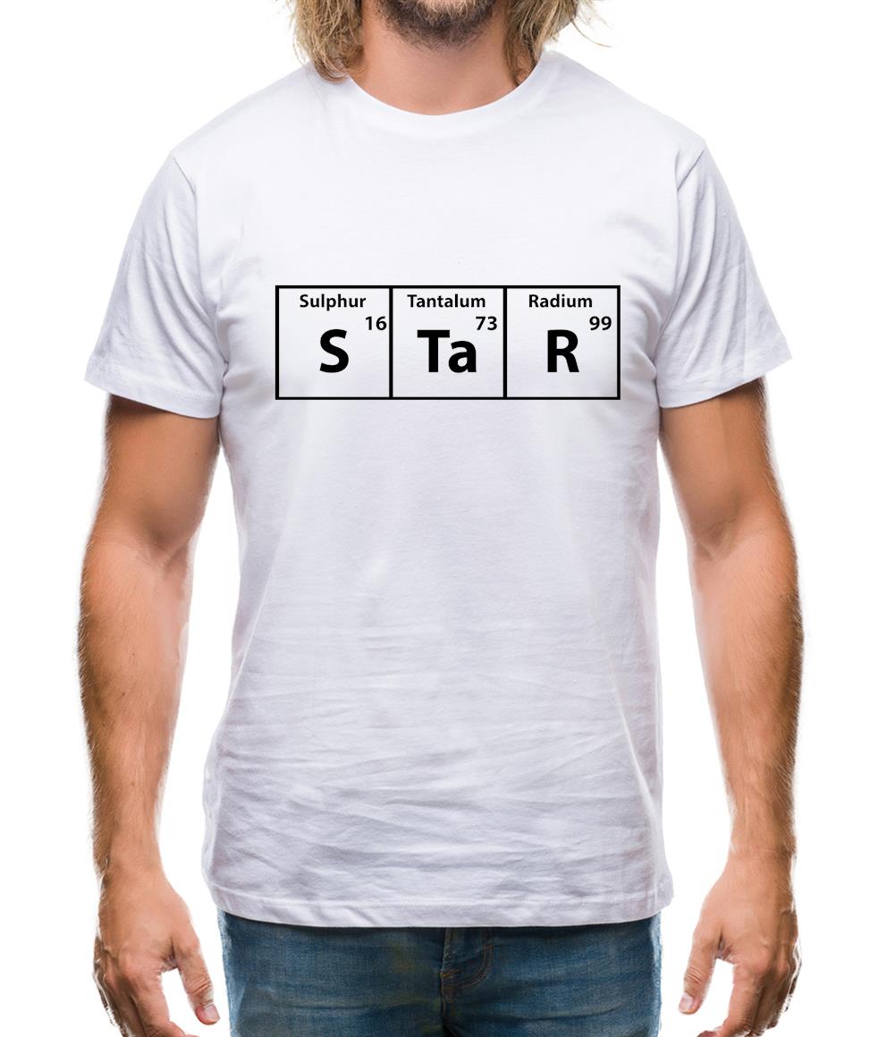 Star (Periodic Table) Mens T-Shirt Star (Periodic Table) Mens T-Shirt