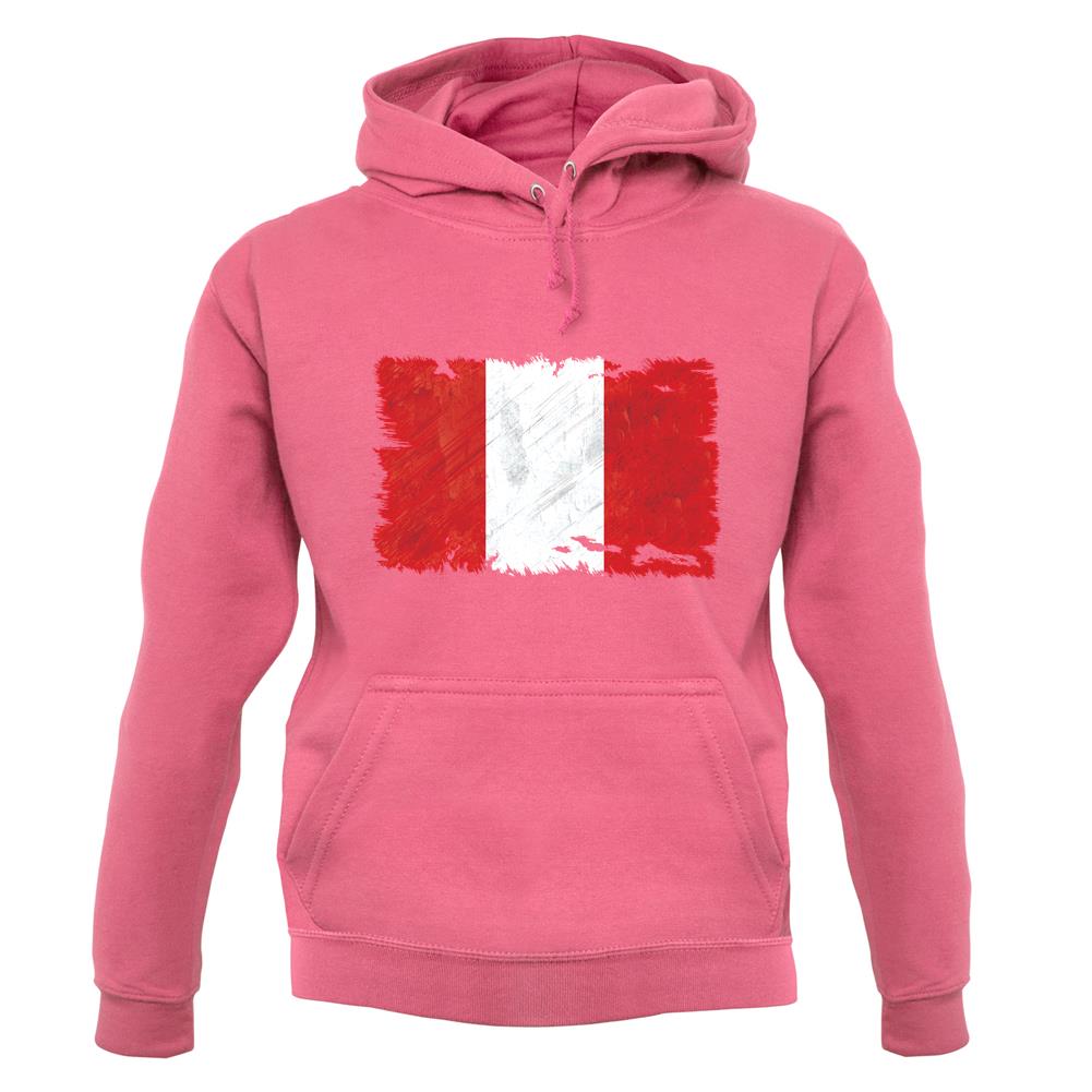 Peru Grunge Style Flag unisex hoodie Peru Grunge Style Flag unisex hoodie