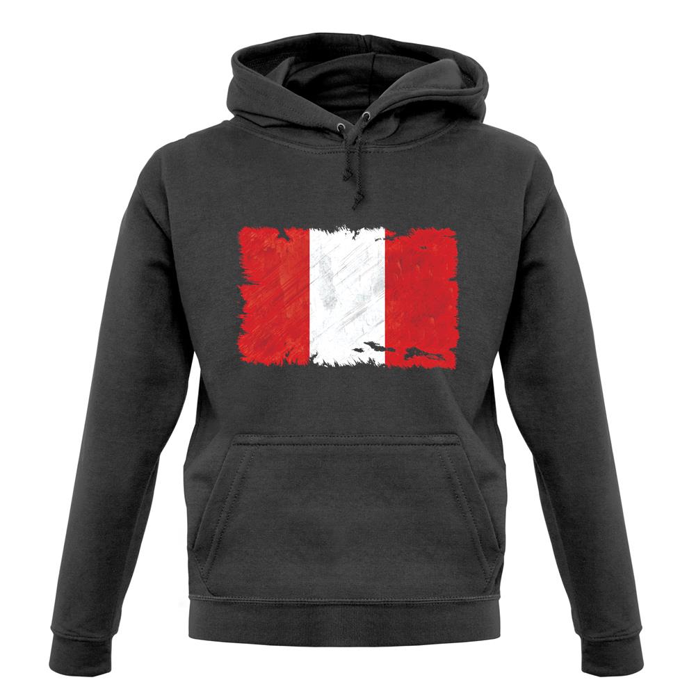 Peru Grunge Style Flag unisex hoodie Peru Grunge Style Flag unisex hoodie