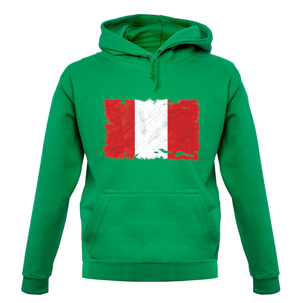 Peru Grunge Style Flag unisex hoodie Peru Grunge Style Flag unisex hoodie