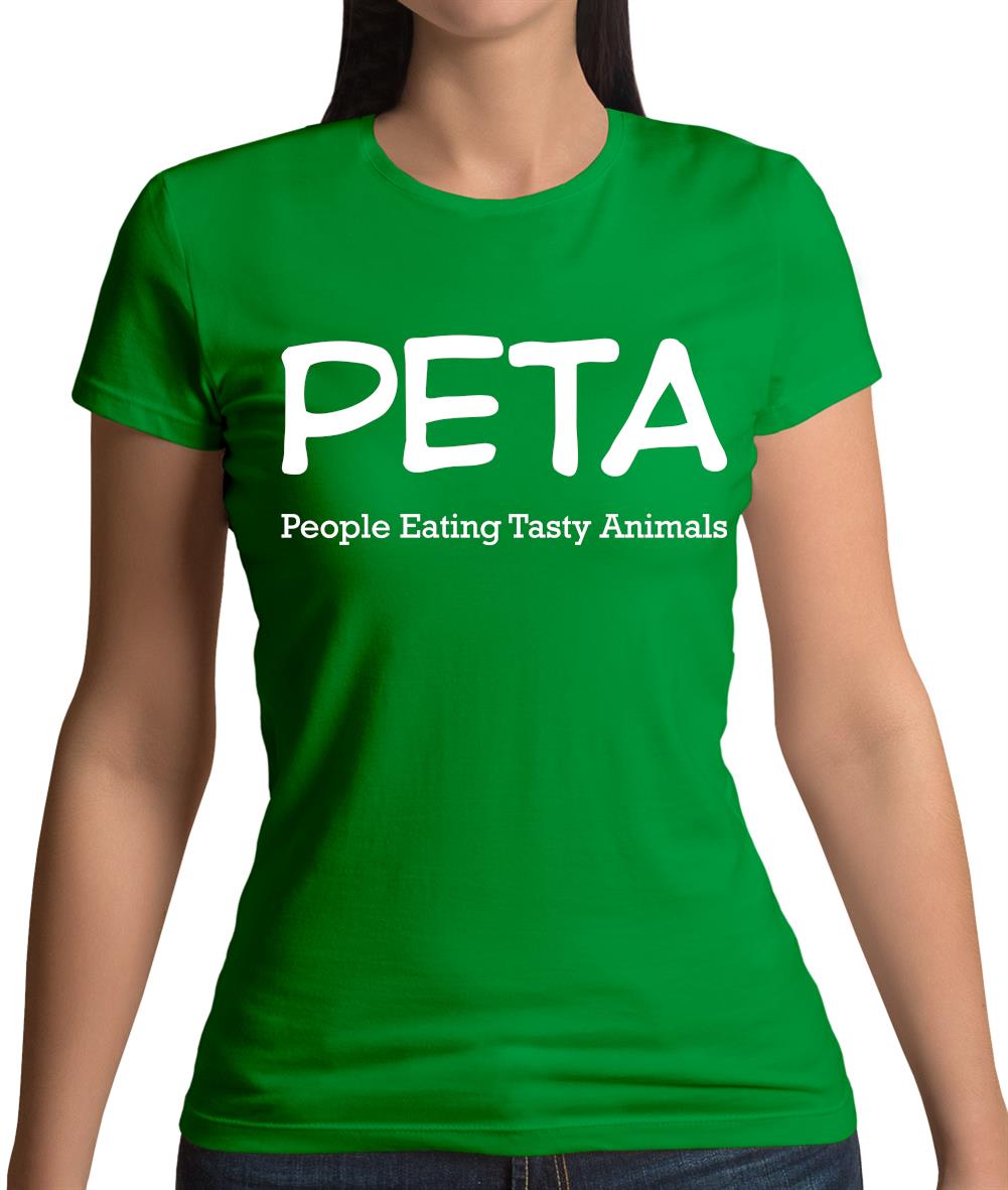 Peta People Eating Tasty Animals Womens T-Shirt Peta People Eating Tasty Animals Womens T-Shirt