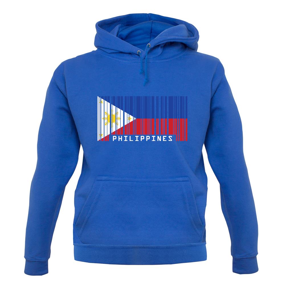 Philippines Barcode Style Flag unisex hoodie Philippines Barcode Style Flag unisex hoodie