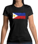 Philippines Grunge Style Flag Womens T-Shirt Philippines Grunge Style Flag Womens T-Shirt