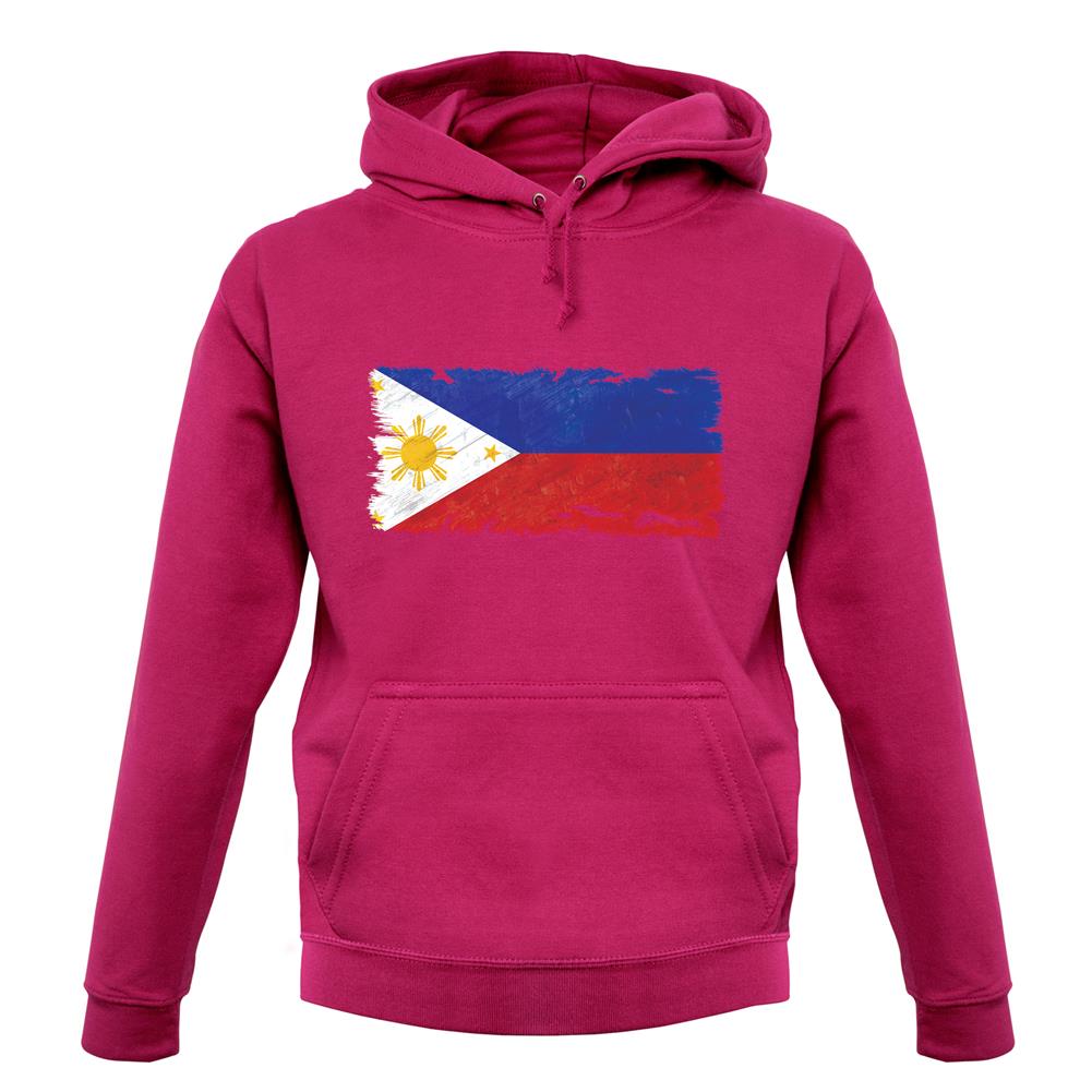 Philippines Grunge Style Flag unisex hoodie Philippines Grunge Style Flag unisex hoodie