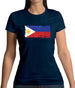 Philippines Grunge Style Flag Womens T-Shirt Philippines Grunge Style Flag Womens T-Shirt