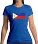 Philippines Grunge Style Flag Womens T-Shirt Philippines Grunge Style Flag Womens T-Shirt