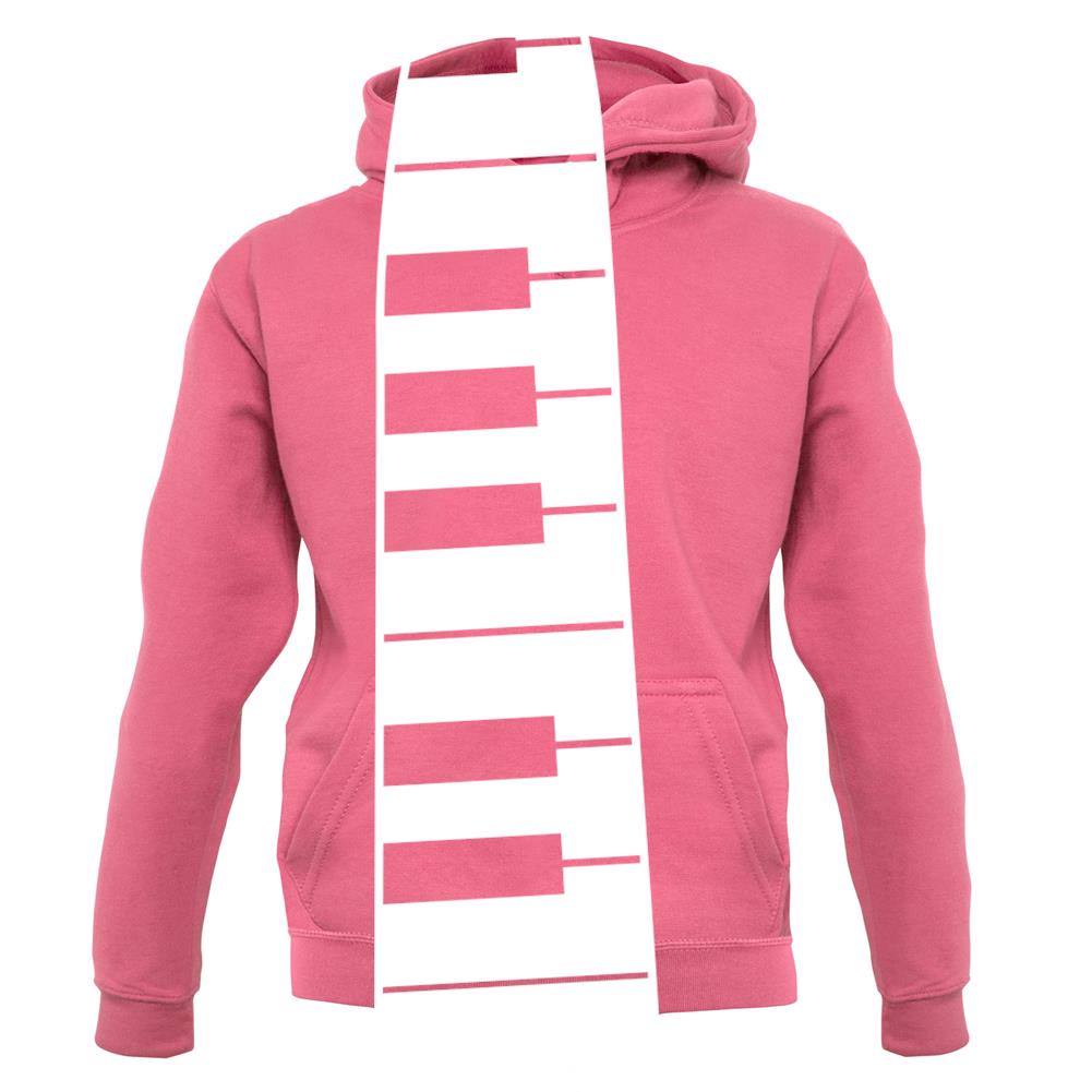 Piano Key Tie unisex hoodie Piano Key Tie unisex hoodie