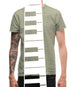 Piano Key Tie Mens T-Shirt Piano Key Tie Mens T-Shirt