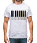 Piano Keys Colour Mens T-Shirt Piano Keys Colour Mens T-Shirt