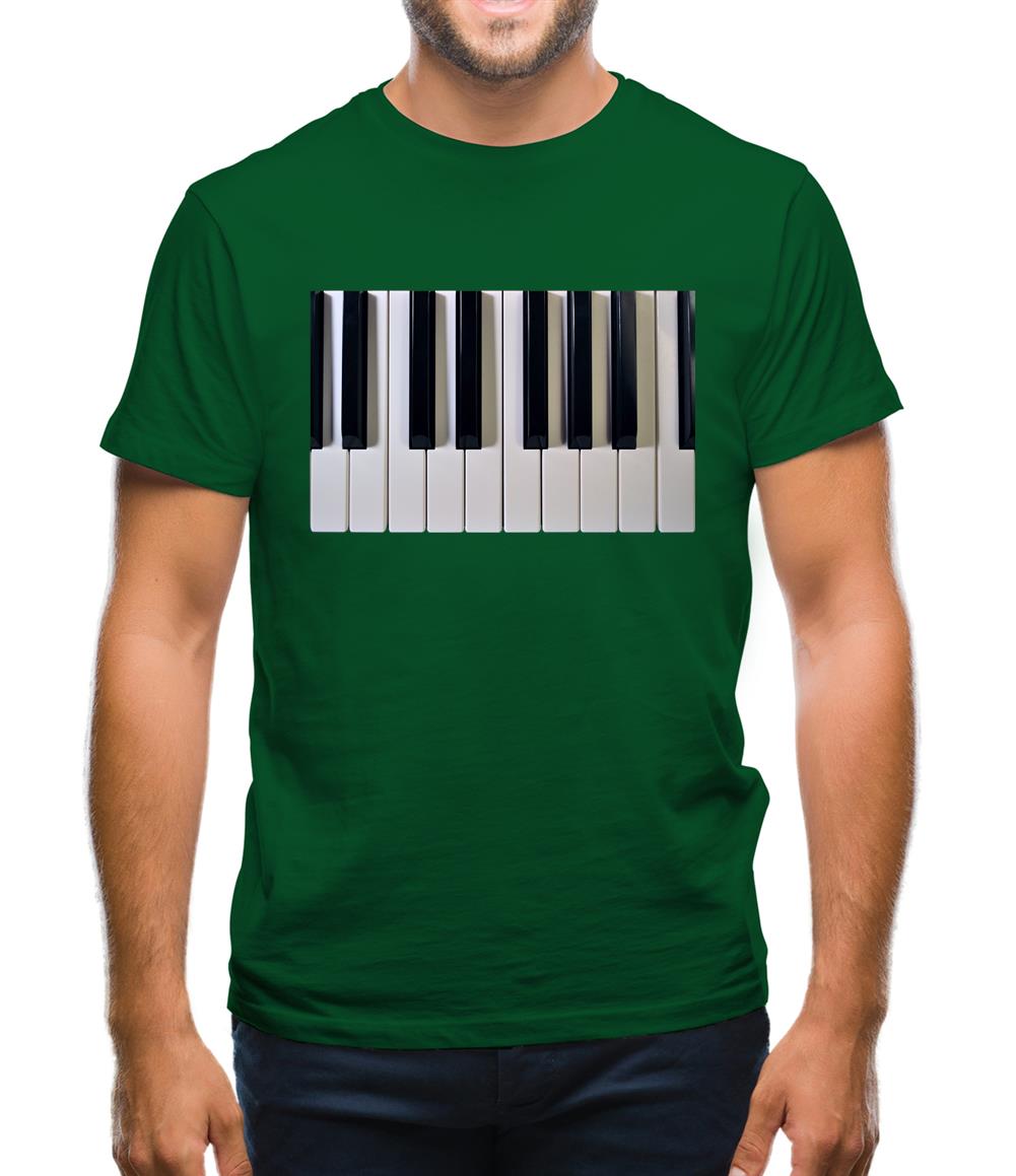 Piano Keys Colour Mens T-Shirt Piano Keys Colour Mens T-Shirt