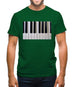 Piano Keys Colour Mens T-Shirt Piano Keys Colour Mens T-Shirt