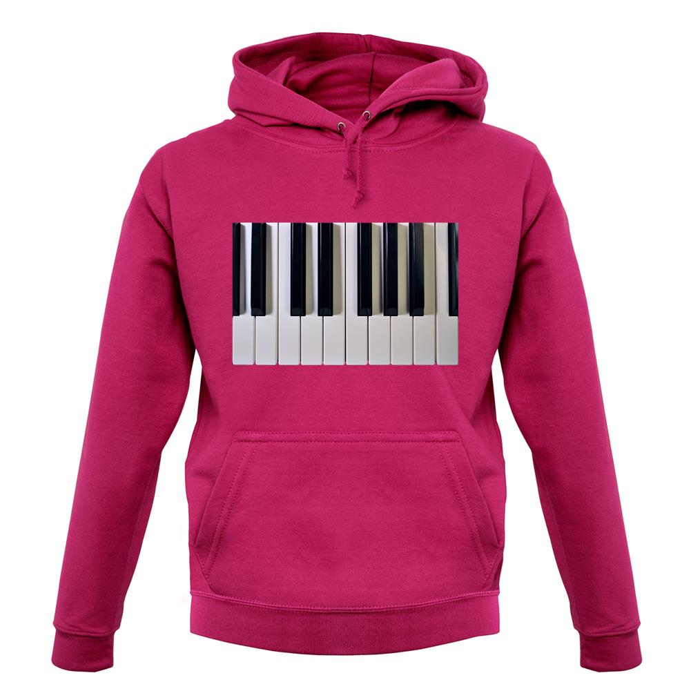 Piano Keys Colour unisex hoodie Piano Keys Colour unisex hoodie