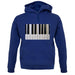 Piano Keys Colour unisex hoodie Piano Keys Colour unisex hoodie