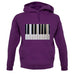 Piano Keys Colour unisex hoodie Piano Keys Colour unisex hoodie