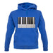 Piano Keys Colour unisex hoodie Piano Keys Colour unisex hoodie