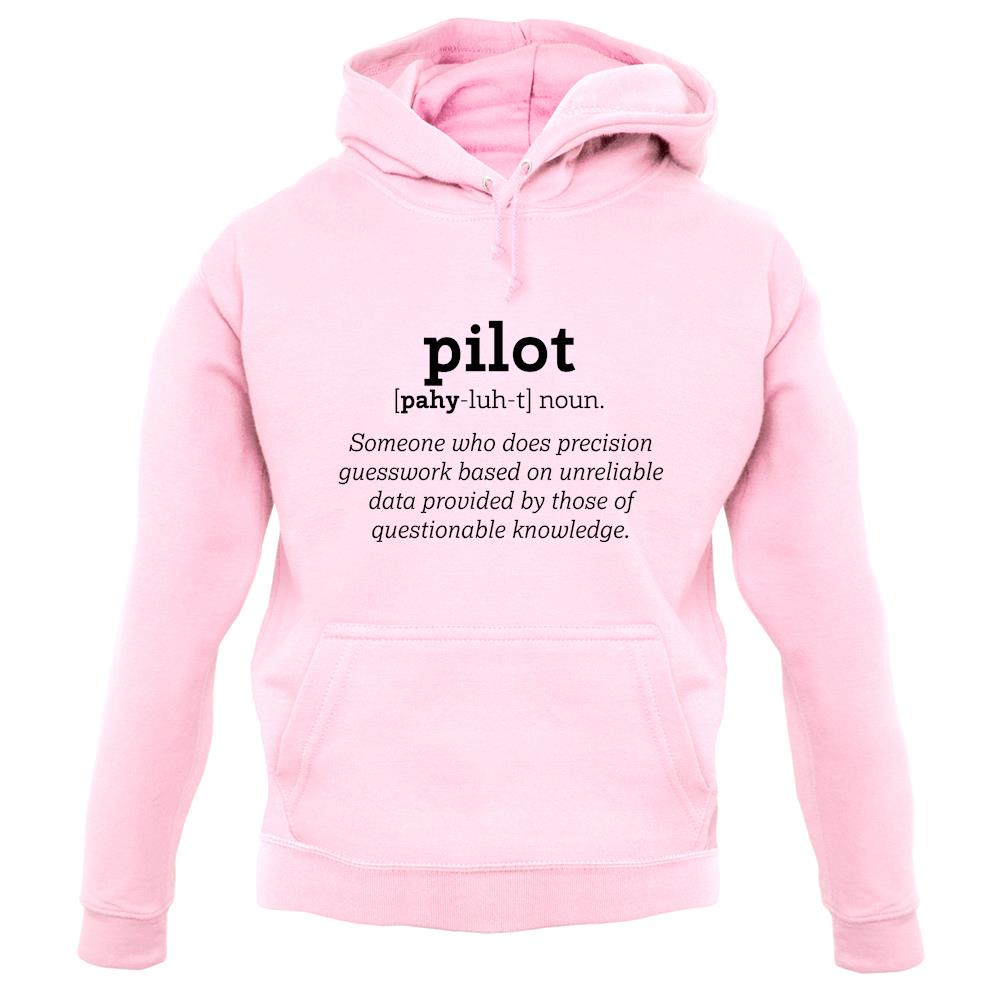 Pilot Definition unisex hoodie Pilot Definition unisex hoodie