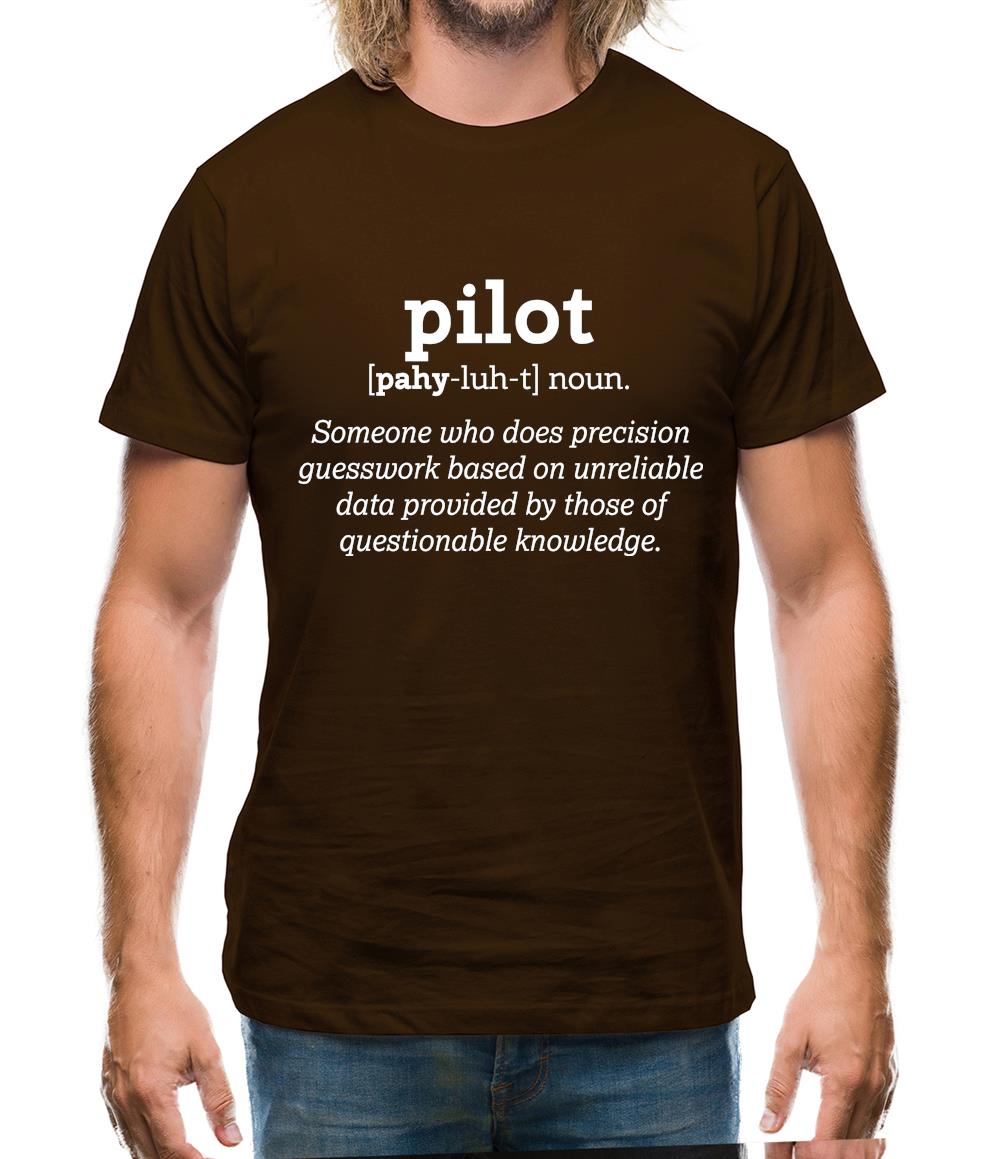 Pilot Definition Mens T-Shirt Pilot Definition Mens T-Shirt