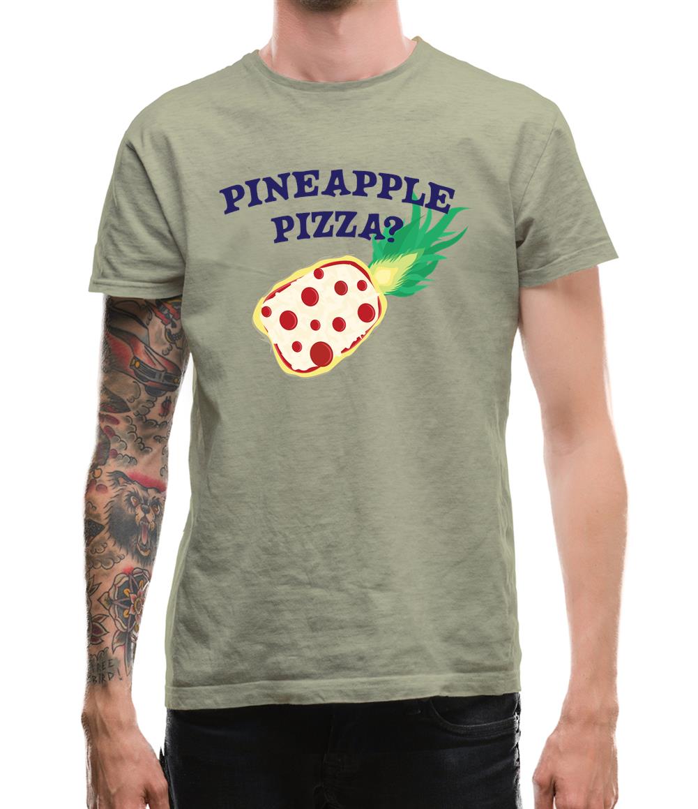 Pineapple Pizza Mens T-Shirt Pineapple Pizza Mens T-Shirt