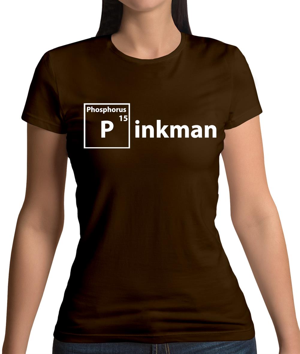 Pinkman Periodic Table Womens T-Shirt Pinkman Periodic Table Womens T-Shirt