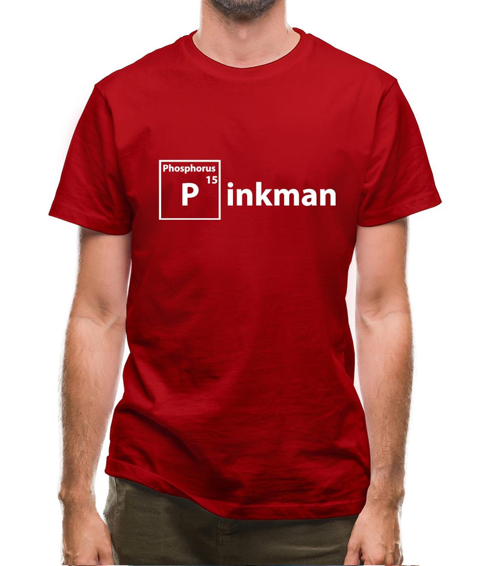 Pinkman Periodic Table Mens T-Shirt Pinkman Periodic Table Mens T-Shirt